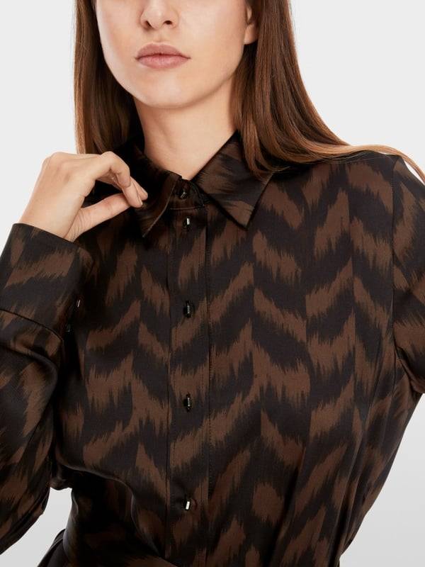 Marc Cain Midikleid in Fischgrat-Dessin Bestseller