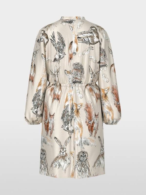 Marc Cain Tailliertes Minikleid mit Print VIP-Rabatte