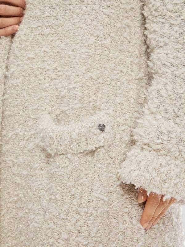 Marc Cain Cardigan in Bouclé Knitted in Germany Letzte 3 Tage