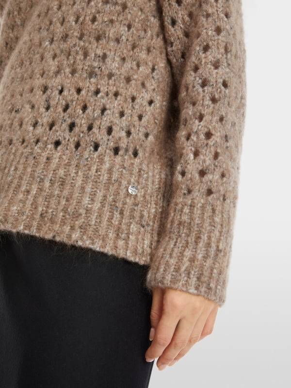 Marc Cain Sweater mit Mohair - Knitted in Germany Neueste Stile