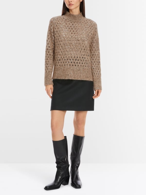 Marc Cain Sweater mit Mohair - Knitted in Germany Neueste Stile