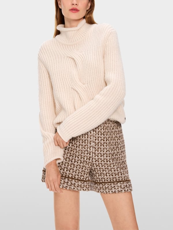 Marc Cain Sweater mit Zopf - Knitted in Germany Letzter Tag
