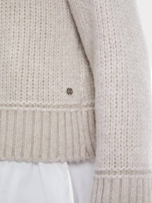 Marc Cain Kurzer Sweater Knitted in Germany Sonderangebot der Fabrik