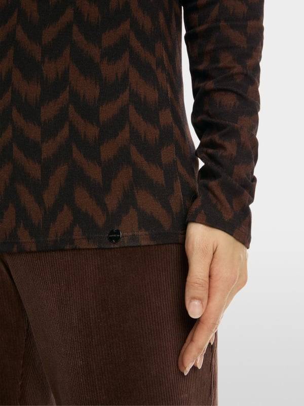 Marc Cain Longsleeve aus Viskosestretch Bis zu 55% Rabatt