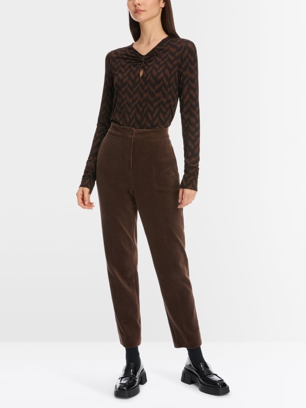 Marc Cain Longsleeve aus Viskosestretch Bis zu 55% Rabatt