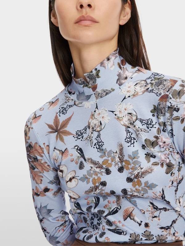 Marc Cain Longsleeve mit Rollkragen Clearance-Verkauf