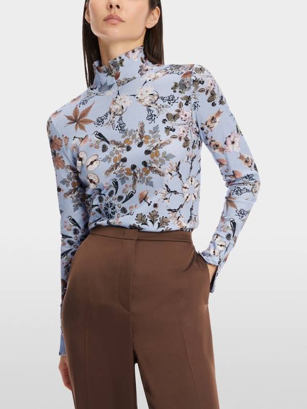 Marc Cain Longsleeve mit Rollkragen Clearance-Verkauf