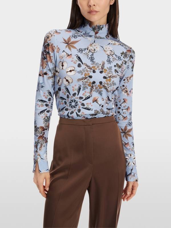 Marc Cain Longsleeve mit Rollkragen Clearance-Verkauf