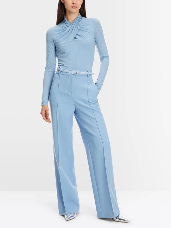 Marc Cain Longsleeve mit Wickeleffekt Fabrikladen