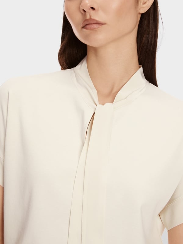 Marc Cain T-Shirt mit Schluppe Speichern exportieren