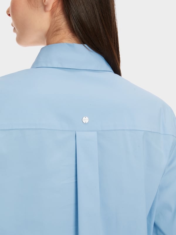 Marc Cain Hemdbluse mit Plastron-Effekt Im Verkauf