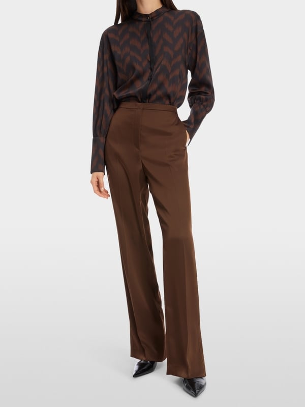 Marc Cain Hose mit hoher Taille - Modell WUKARI Fabrikverkauf