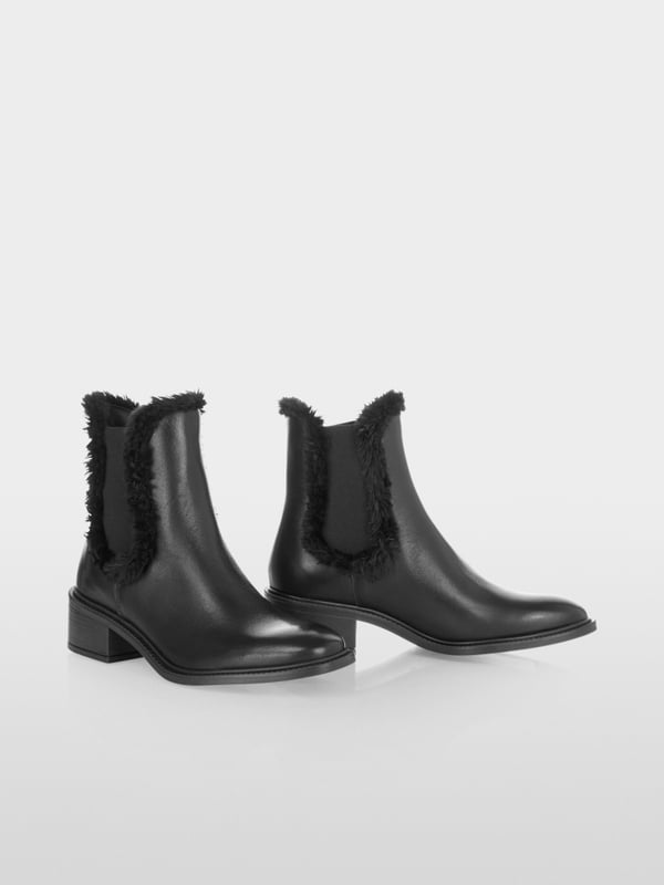 Marc Cain Bootie mit Fun Fur Valentinstagsangebot