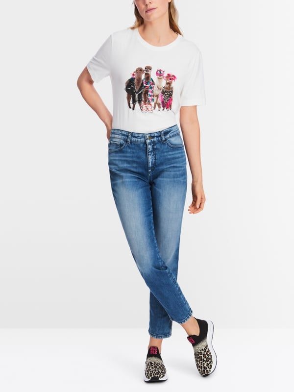 Marc Cain Modell SILEA - Hose "Rethink Together" Sonderangebot der Fabrik