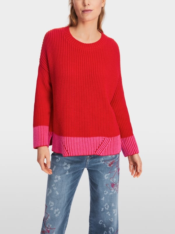 Marc Cain Oversized Sweater Knitted in Germany Online