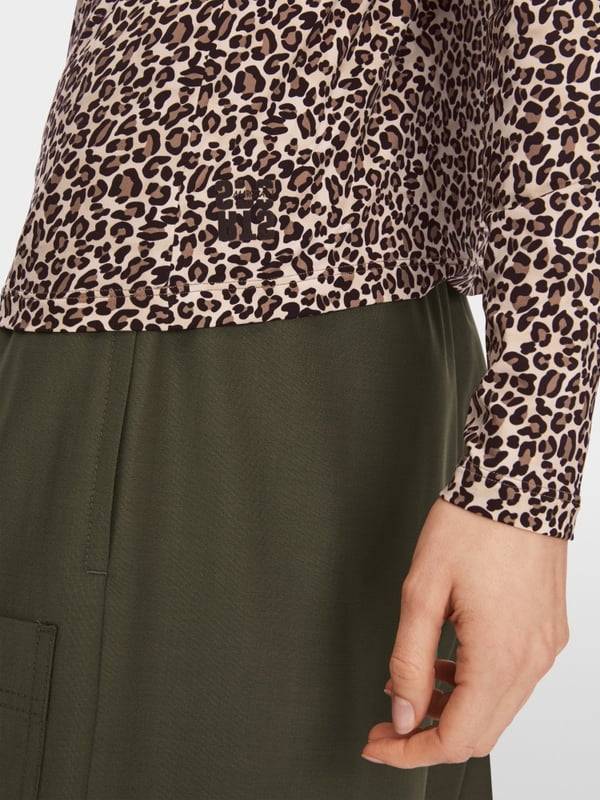 Marc Cain Longsleeve in Leo-Print Outlet