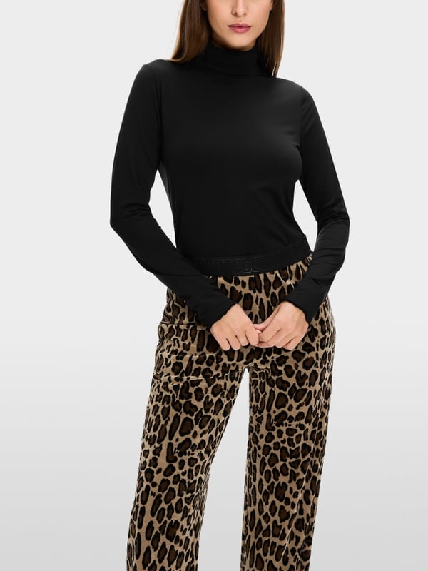 Marc Cain Longsleeve mit Turtle-Neck Auslauf