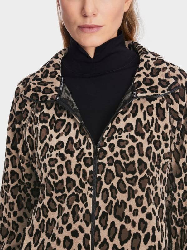 Marc Cain Raglanjacke in Nickisamt Großer Ausverkauf