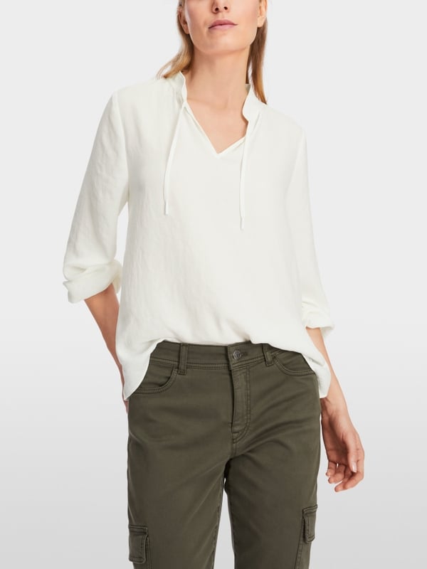 Marc Cain Weite Bluse mit Langarm Lagerräumung