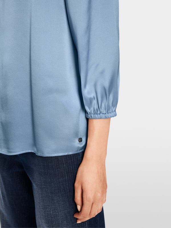 Marc Cain Lockere Seidenbluse Discount Store für neue Produkte