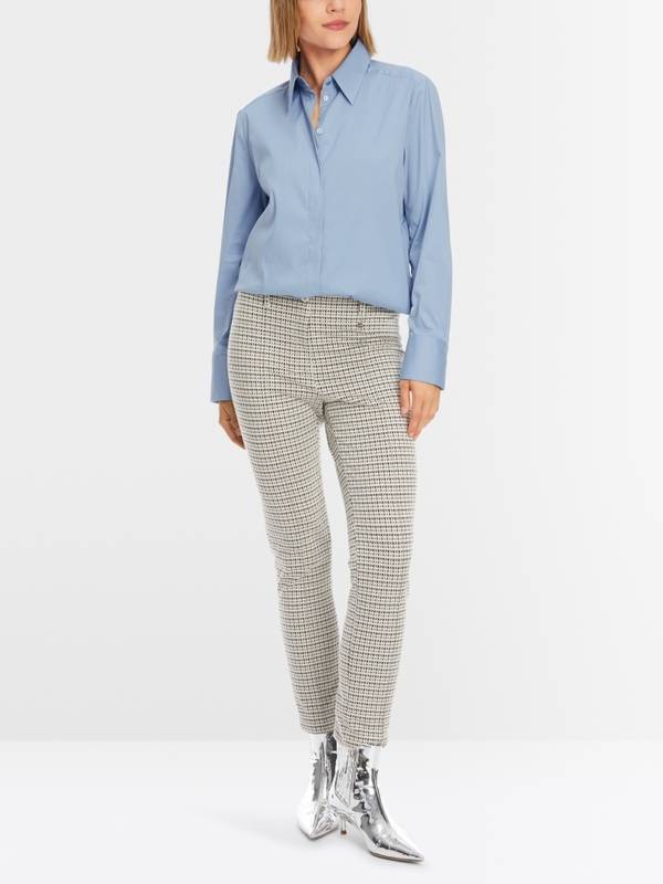 Marc Cain Hemdbluse im Baumwollstretch Clearance-Verkauf