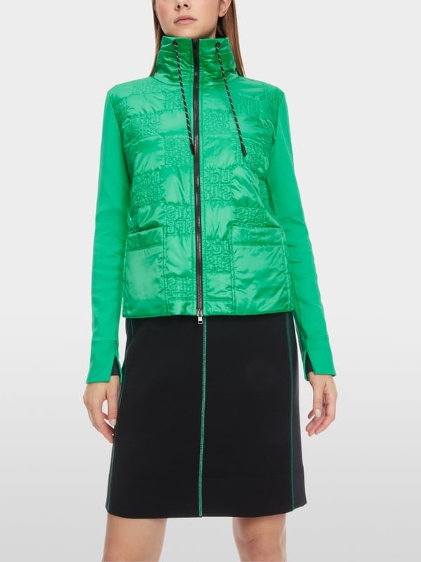 Marc Cain Wattierte Jacke mit gestepptem Oberstoff Outlet