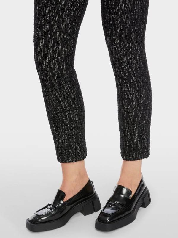 Marc Cain Modell SYDNEY - Hose mit Zackenmuster Blitzangebot
