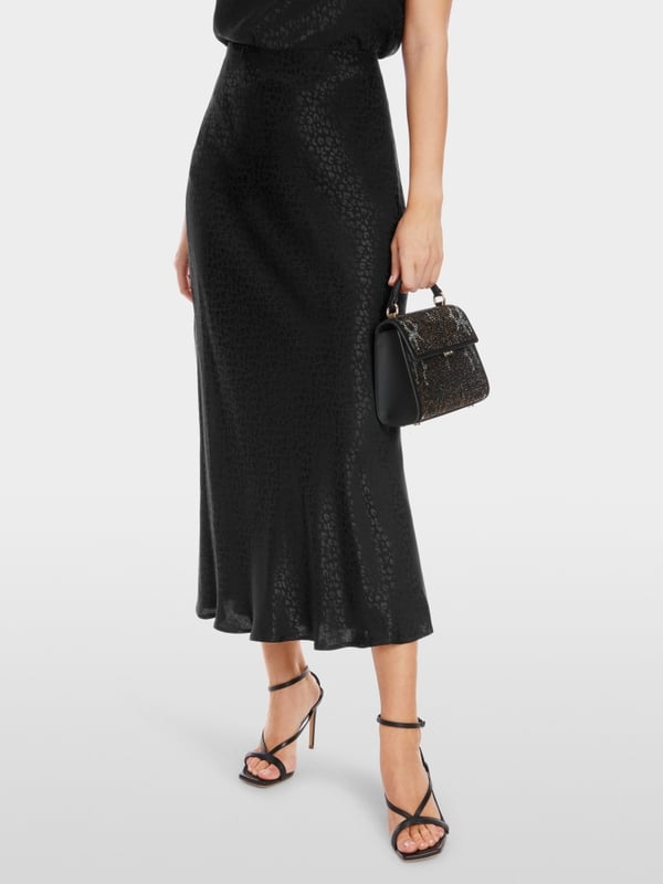 Marc Cain Rock im Leo-Jacquard Begrenztes Angebot