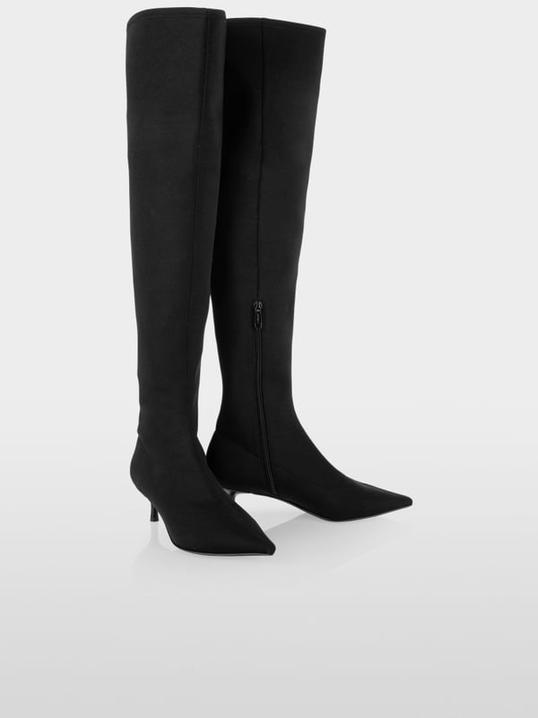 Marc Cain Glitzernder Overknee Heißer Verkauf