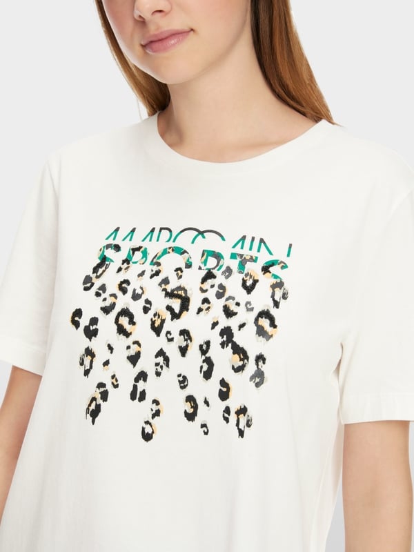 Marc Cain T-Shirt mit Greo-Print Nur für heute