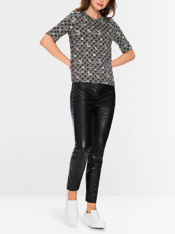 Marc Cain Shirt aus Baumwollstretch Riesige Rabatte