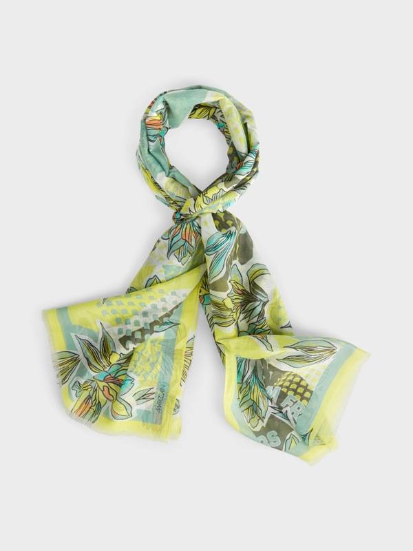 Marc Cain Schal mit Fantasy-Print Verkauf