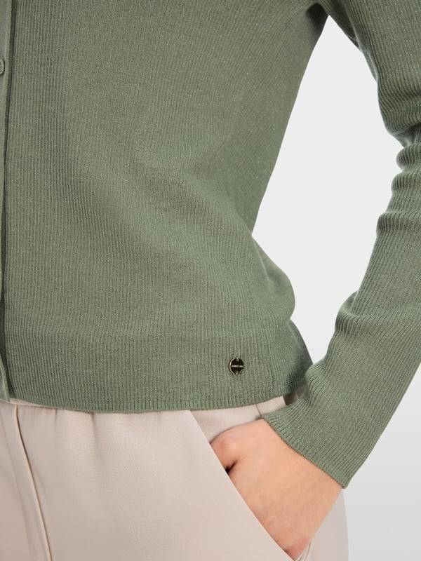 Marc Cain V-Neck Cardigan "Rethink Together" Großer Ausverkauf