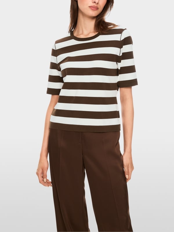 Marc Cain Streifen-Cardigan Knitted in Germany Osterangebot