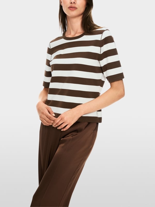 Marc Cain Streifen-Cardigan Knitted in Germany Osterangebot