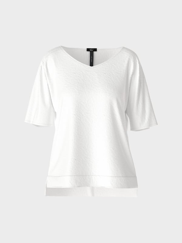 Marc Cain Unifarbene Schlupfbluse Tägliche Deals