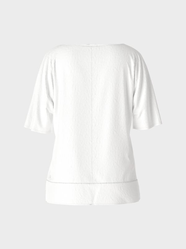 Marc Cain Unifarbene Schlupfbluse Tägliche Deals