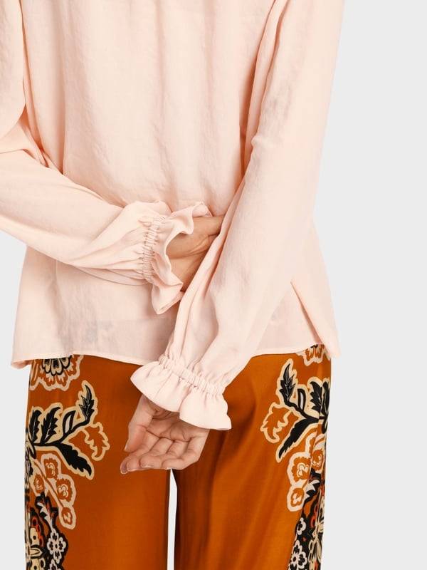 Marc Cain Leichte Bluse aus recyceltem Polyester Zeitbegrenzte Promotion