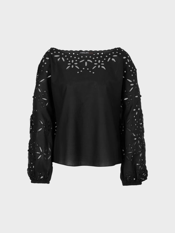 Marc Cain Spitzenbluse in A-Shape Bis zu 60% Rabatt