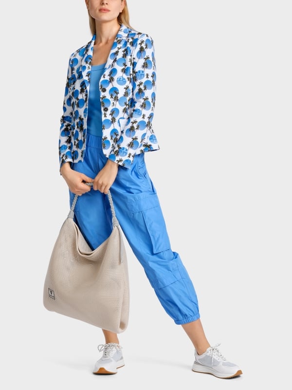Marc Cain Beach-Point-Blazer aus Scubamaterial Bis zu 55% Rabatt