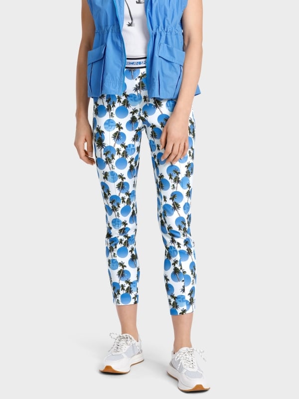 Marc Cain Modell SOFIA - Palmenprint auf Scuba Discount Store für neue Produkte