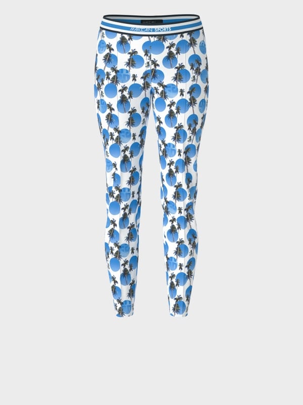 Marc Cain Modell SOFIA - Palmenprint auf Scuba Discount Store für neue Produkte