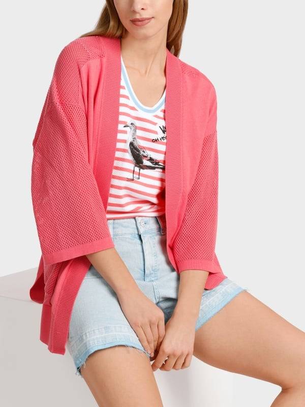 Marc Cain Cardigan mit Lochinsert Blitzverkäufe