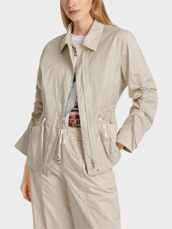 Marc Cain Sportive Jacke aus Cottonstretch Kostenloser Versand