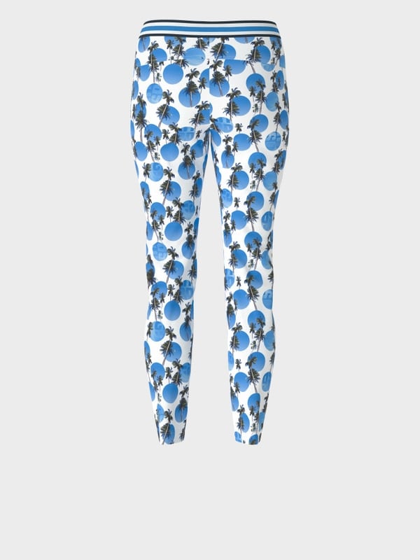 Marc Cain Modell SOFIA - Palmenprint auf Scuba Flash Sale