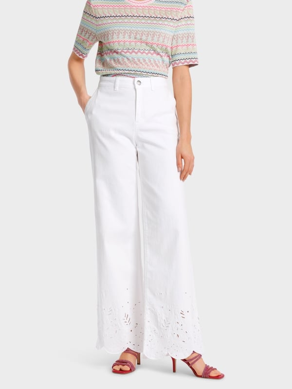 Marc Cain Modell WARRI – Hose “Rethink Together” Valentinstagsangebot
