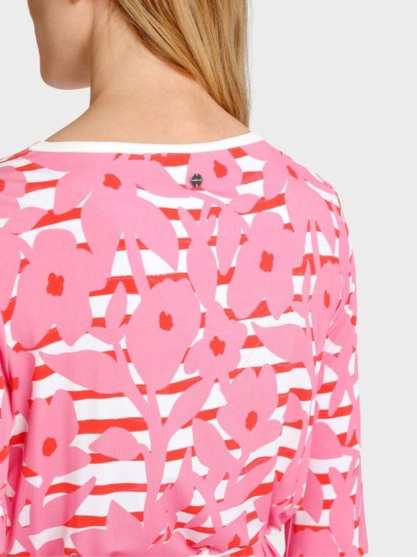 Marc Cain Bedrucktes Kleid in Tunikaform Letzte 3 Tage