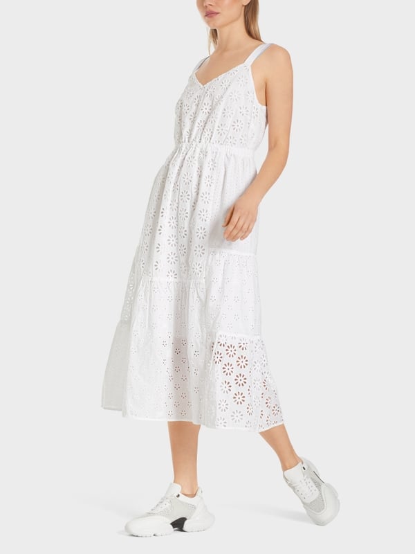 Marc Cain Sommerkleid mit Lochstickerei Zeitbegrenzte Promotion