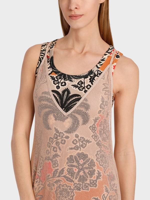 Marc Cain Kleid im Lagenlook – Knitted in Germany Bis zu 60% Rabatt
