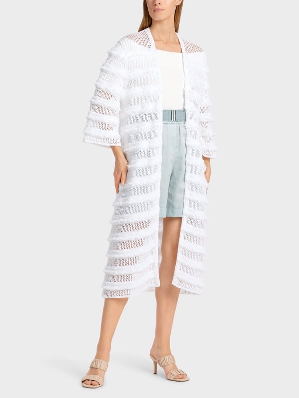 Marc Cain Mantel mit Struktur – Knitted in Germany Riesige Rabatte
